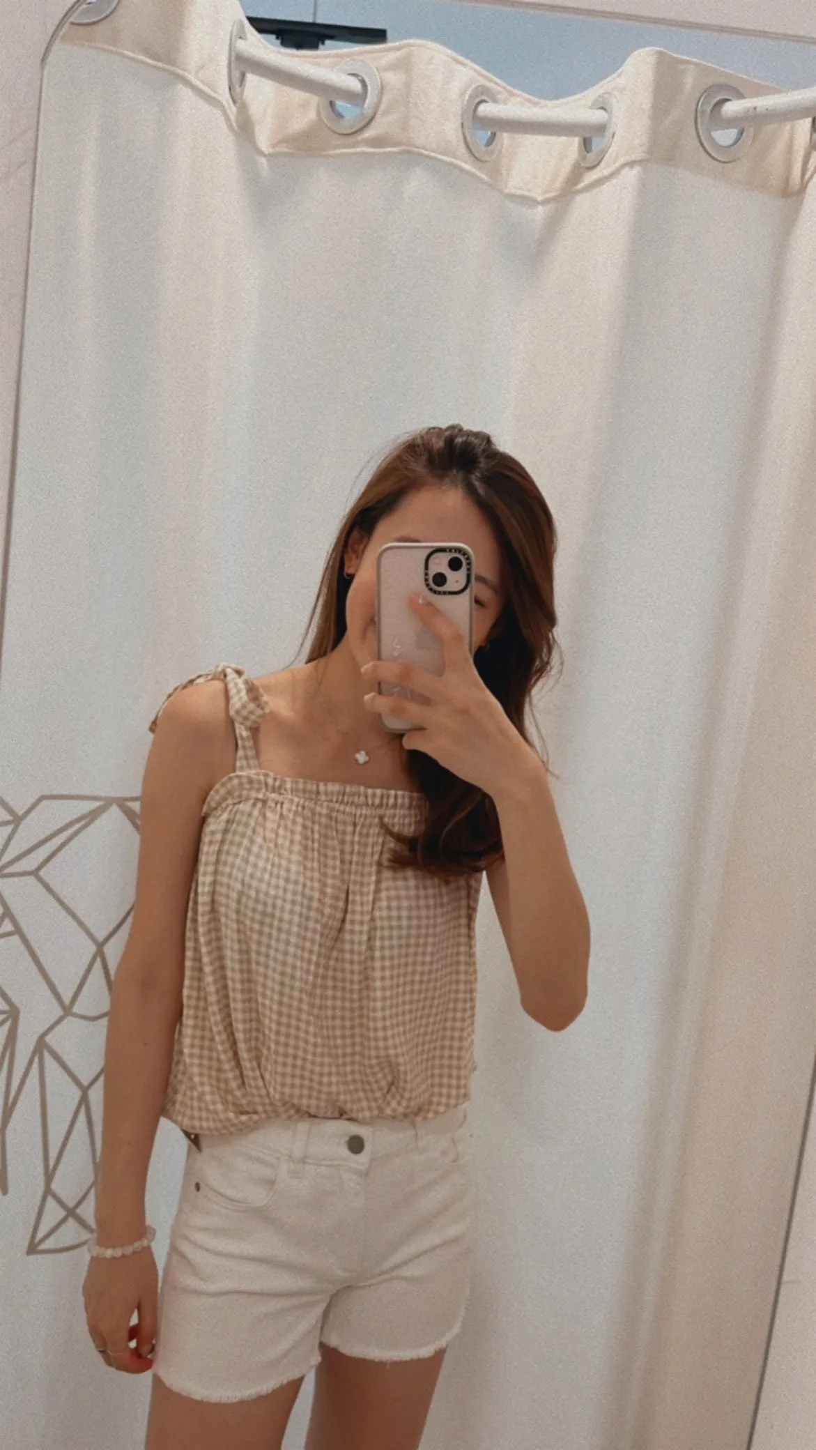 Milla Gingham Tank Top