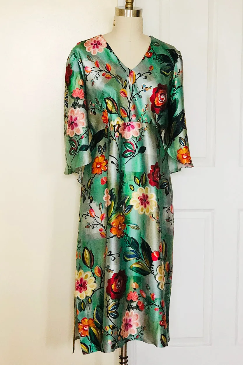 Mixed Flora Print Dress (Style # 167RS)