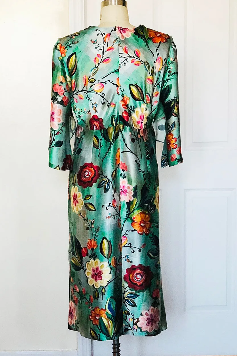 Mixed Flora Print Dress (Style # 167RS)