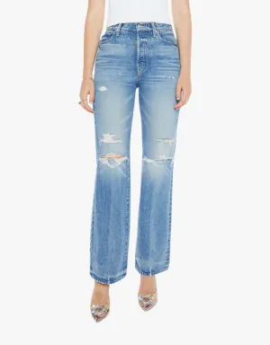 Mother The Rambler Sneak Jeans in TCB