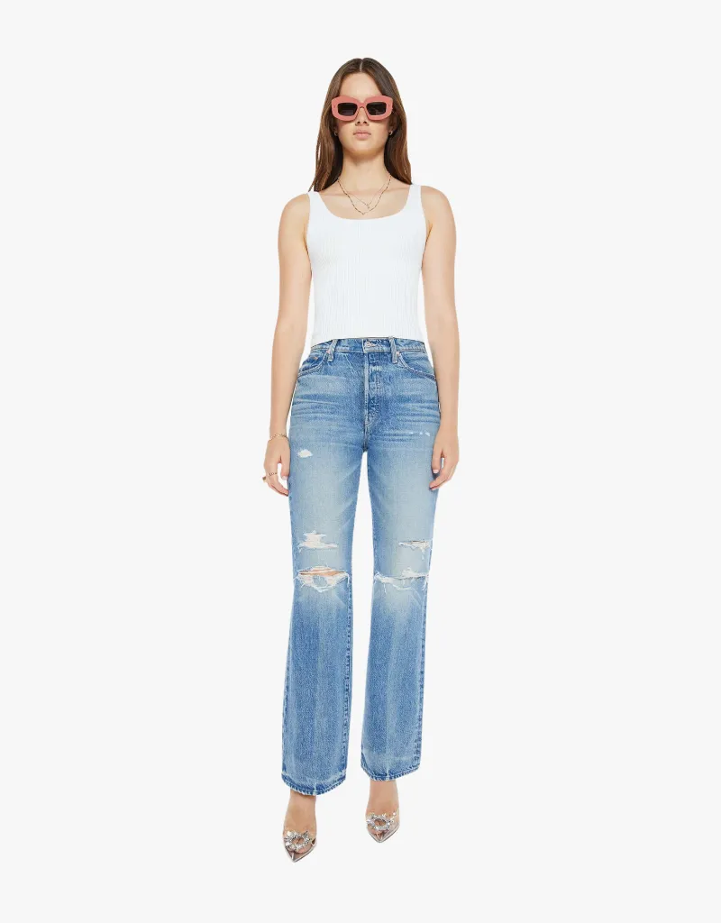Mother The Rambler Sneak Jeans in TCB