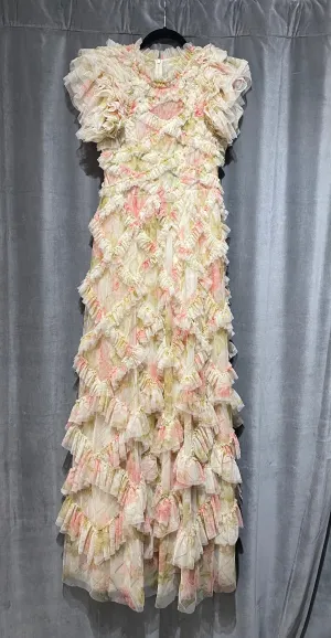 Needle and Thread Genevieve Floral Tule Gown