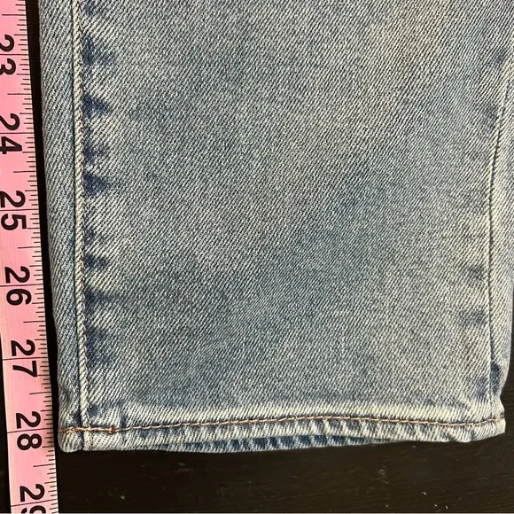 NWT ARTICLES OF SOCIETY MEDIUM WASH RENE STRAIGHT LEG JEANS SIZE 28