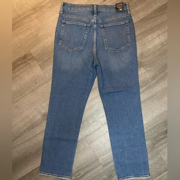 NWT J. Crew Essential Straight Leg All-Day Stretch Jeans