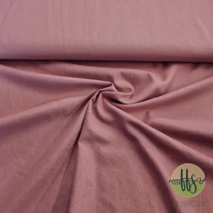 Old Rose- Cotton/Linen Mix