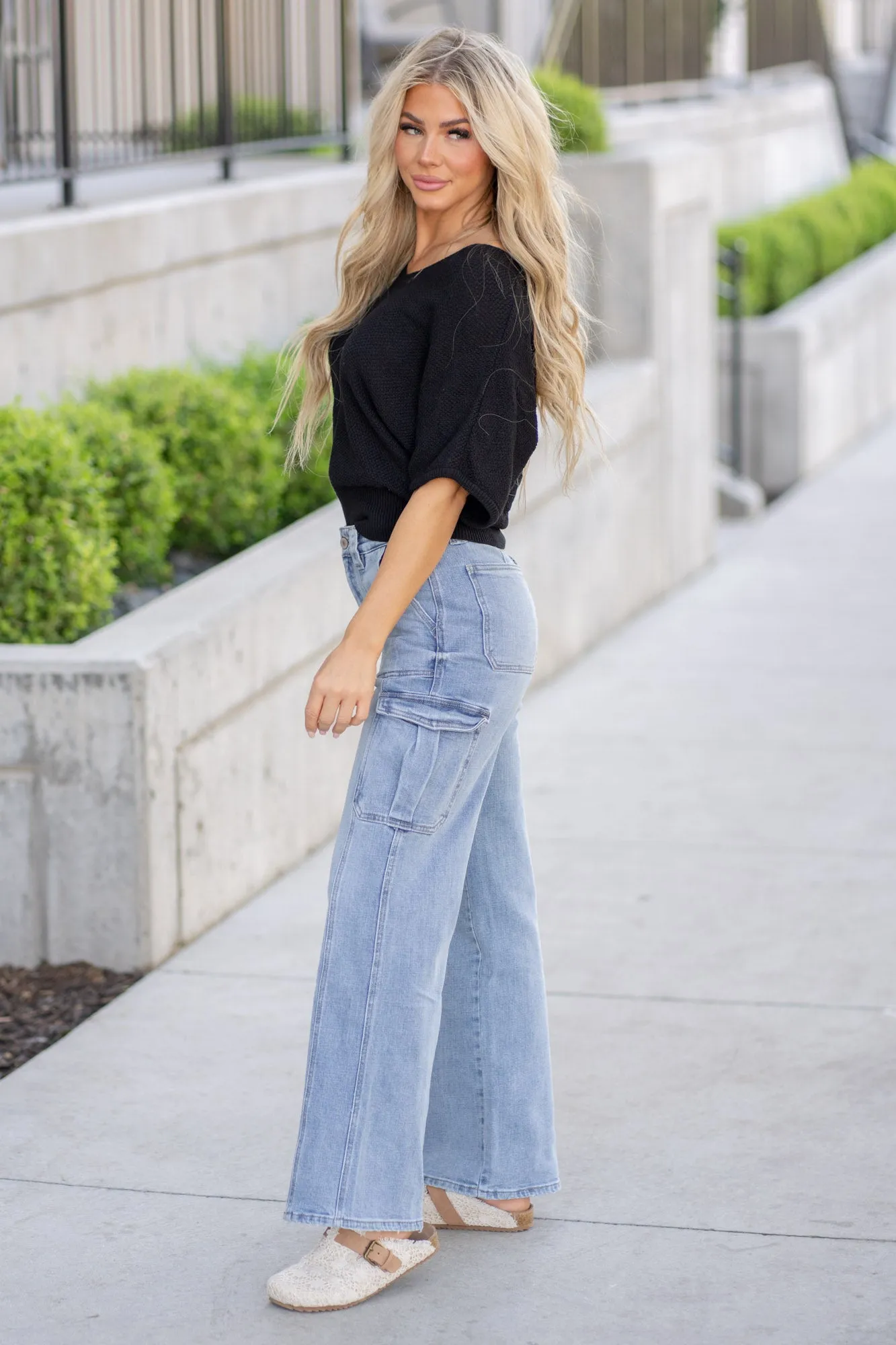 Oliwia High Rise Wide Skater Fit