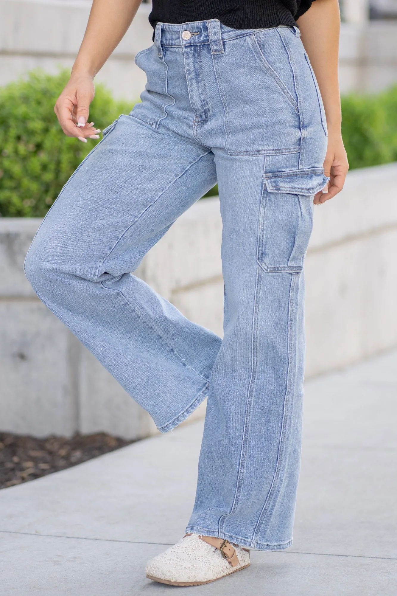 Oliwia High Rise Wide Skater Fit