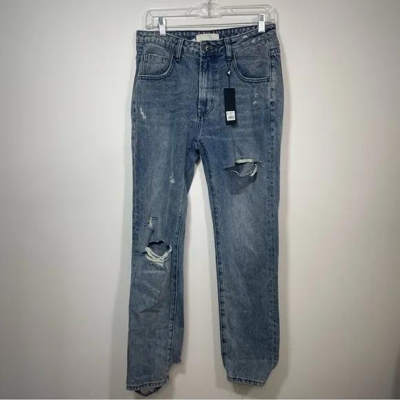 One Teaspoon NWT Rocky Awesome Baggies High Waist Straight Leg Jeans