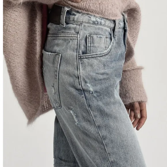 One Teaspoon NWT Rocky Awesome Baggies High Waist Straight Leg Jeans