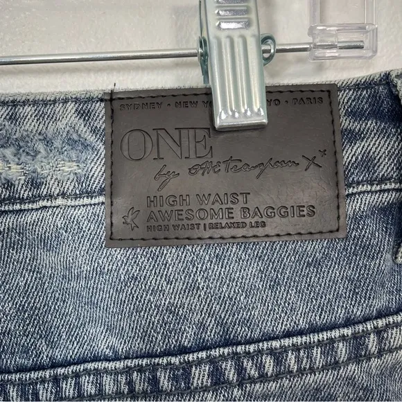 One Teaspoon NWT Rocky Awesome Baggies High Waist Straight Leg Jeans