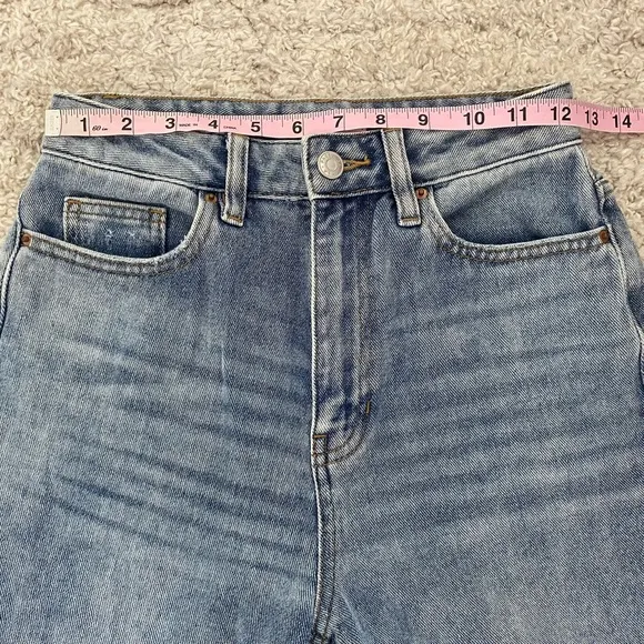 PacSun Side Slit Light '90s Boyfriend Jeans