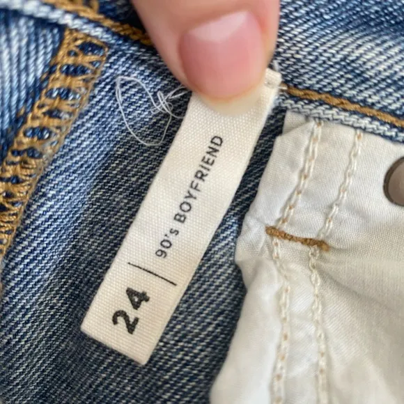 PacSun Side Slit Light '90s Boyfriend Jeans