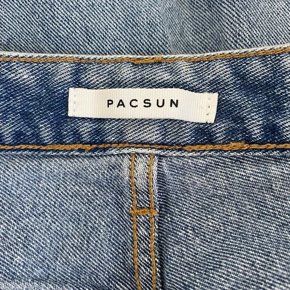 PacSun Side Slit Light '90s Boyfriend Jeans