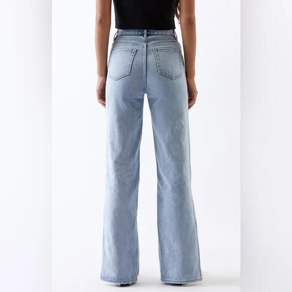 PacSun Side Slit Light '90s Boyfriend Jeans