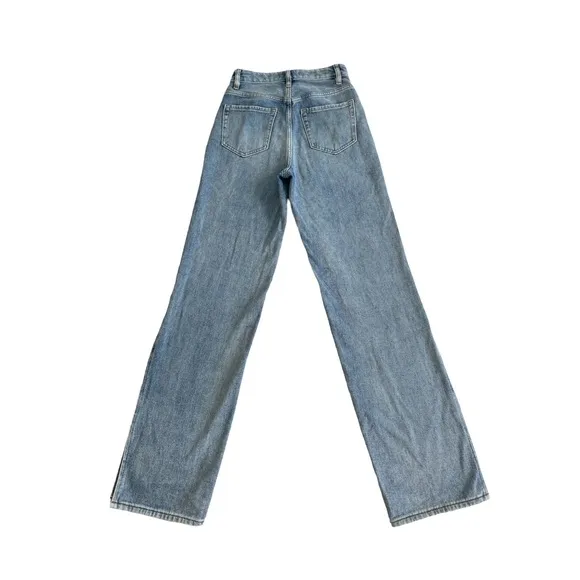 PacSun Side Slit Light '90s Boyfriend Jeans
