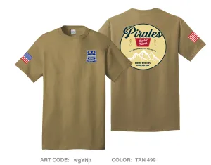 Pirate Mortar Platoon, 1-157 IN Comfort Unisex Cotton SS Tee - wgYNjt