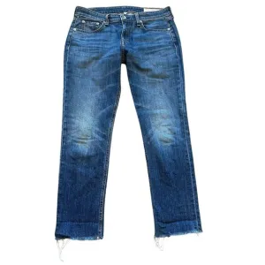 Rag &amp; Bone Dre Low-Rise Slim Boyfriend Jeans Pants Mariposa Size 26 Women's NWOT
