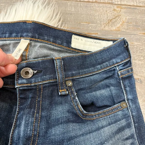 Rag &amp; Bone The Dre Slim Boyfriend Jeans Watts 24