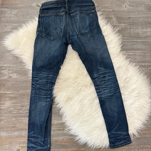 Rag &amp; Bone The Dre Slim Boyfriend Jeans Watts 24