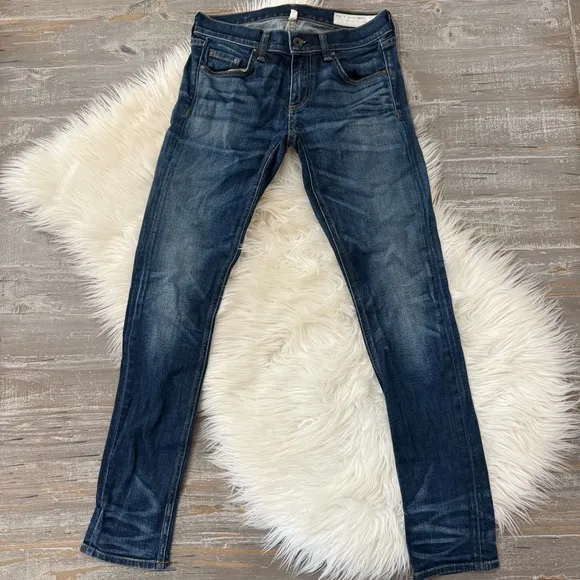 Rag &amp; Bone The Dre Slim Boyfriend Jeans Watts 24