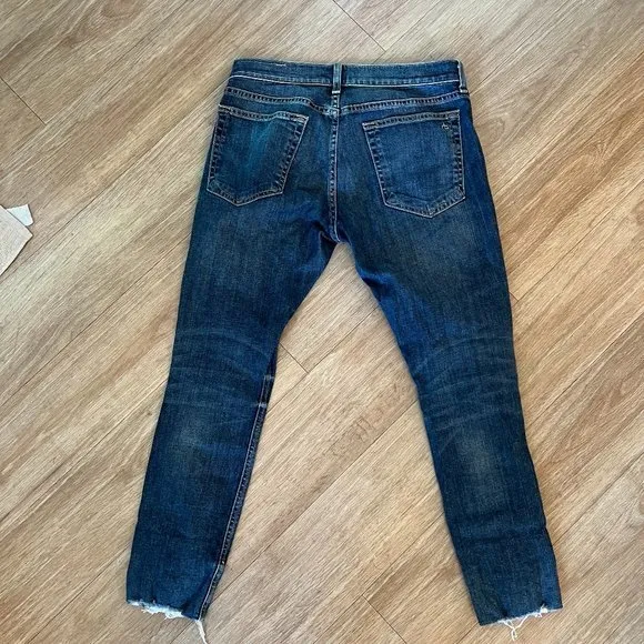 Rag and Bone Dre Capri Boyfriend Jeans‎