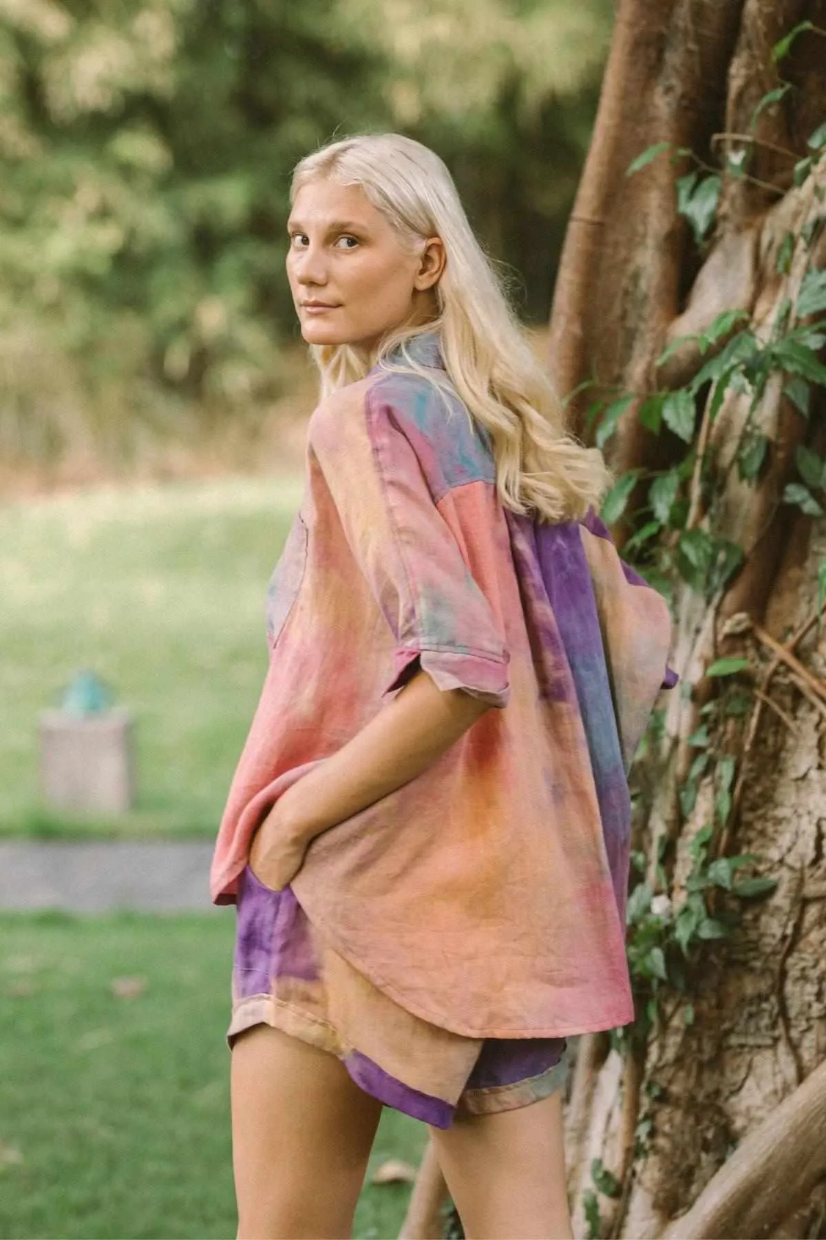 Rainbeau Linen Suka Set