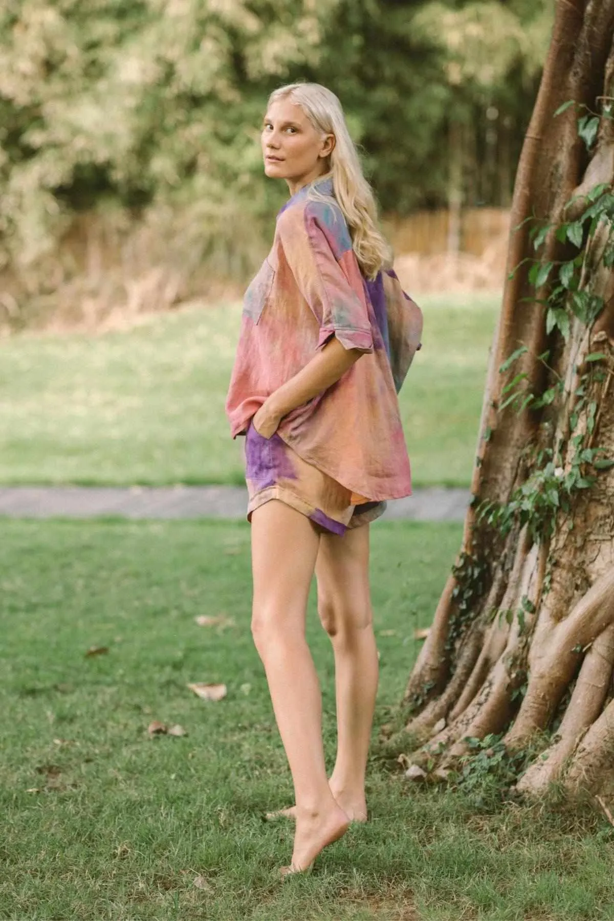 Rainbeau Linen Suka Set