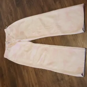 Reformation Pink Cynthia Spiral High Rise Straight Long Jeans A31