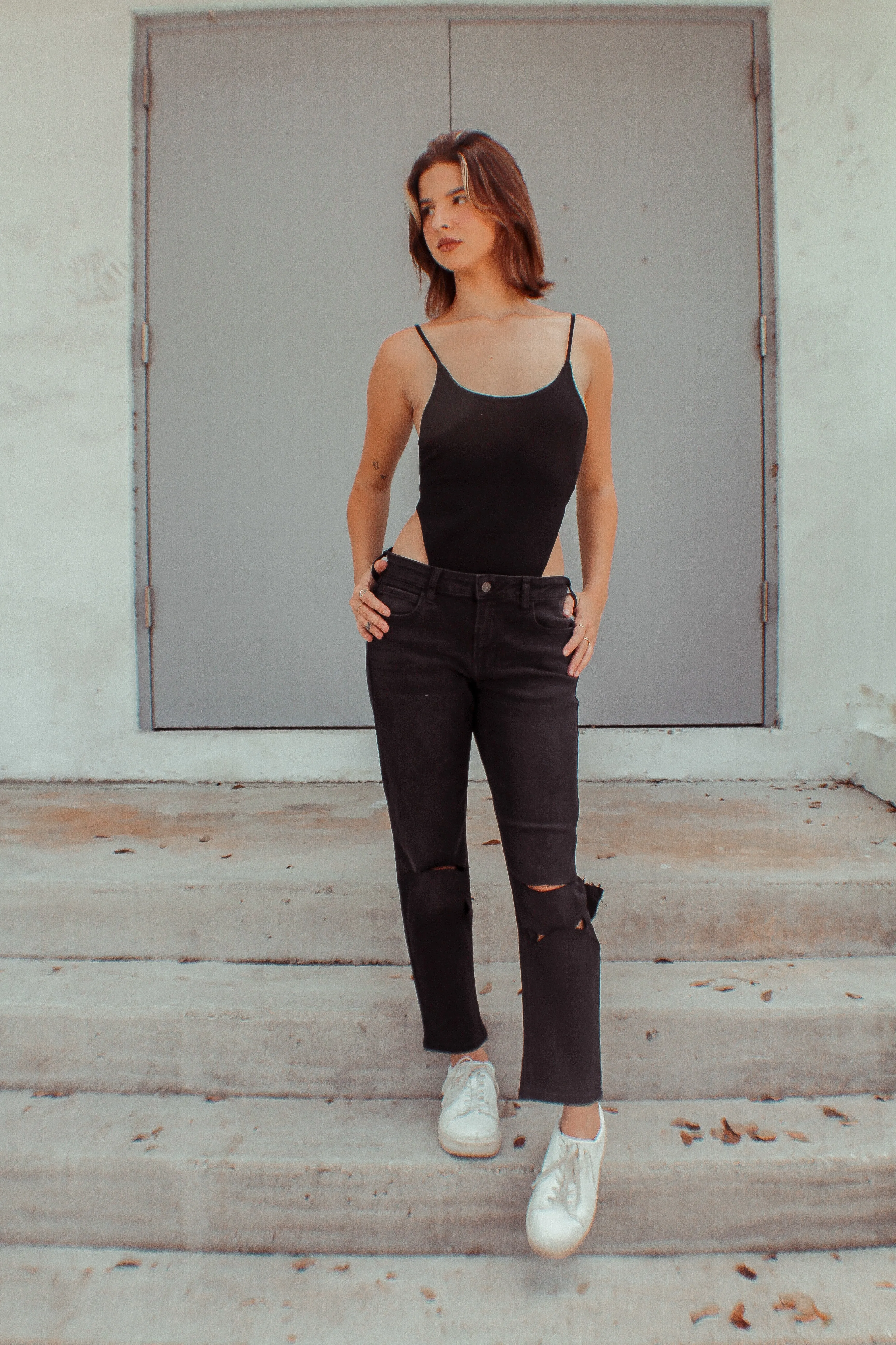 Remi Boyfriend Jeans (Black Denim)