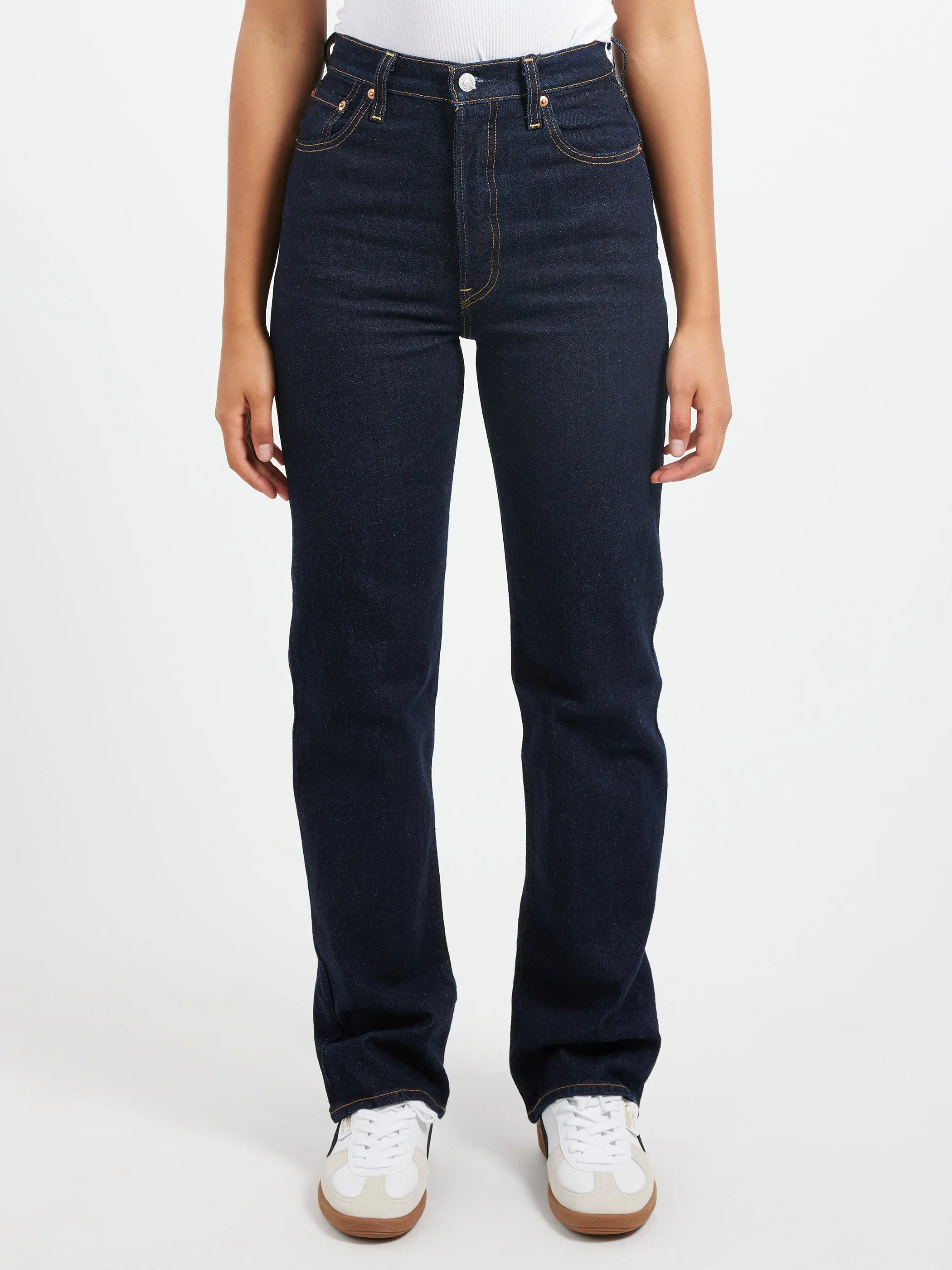 Ribcage Full Length Jeans