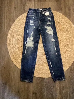 Risen High Rise Boyfriend Jeans