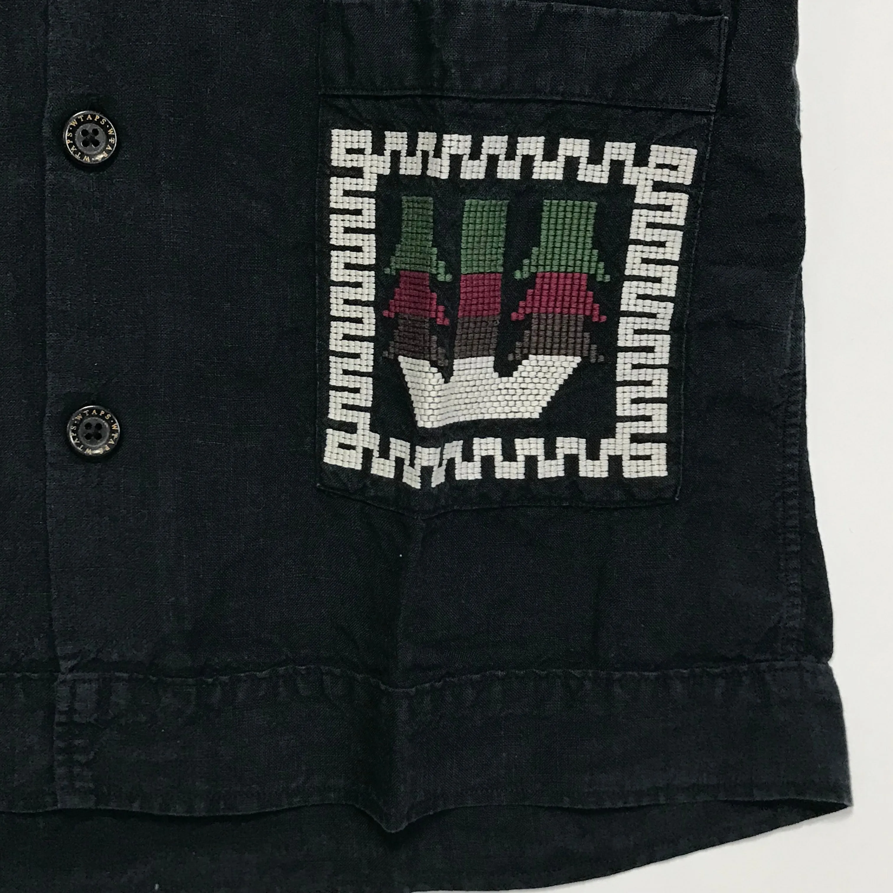 [S or L] DS! WTaps 12SS Guayabera Linen S/S Shirt