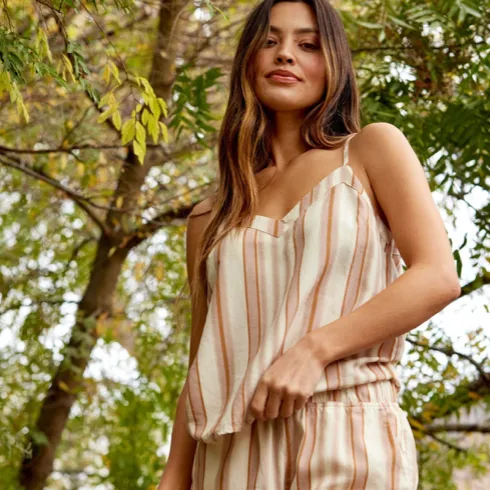 Sabine Stripe Tank