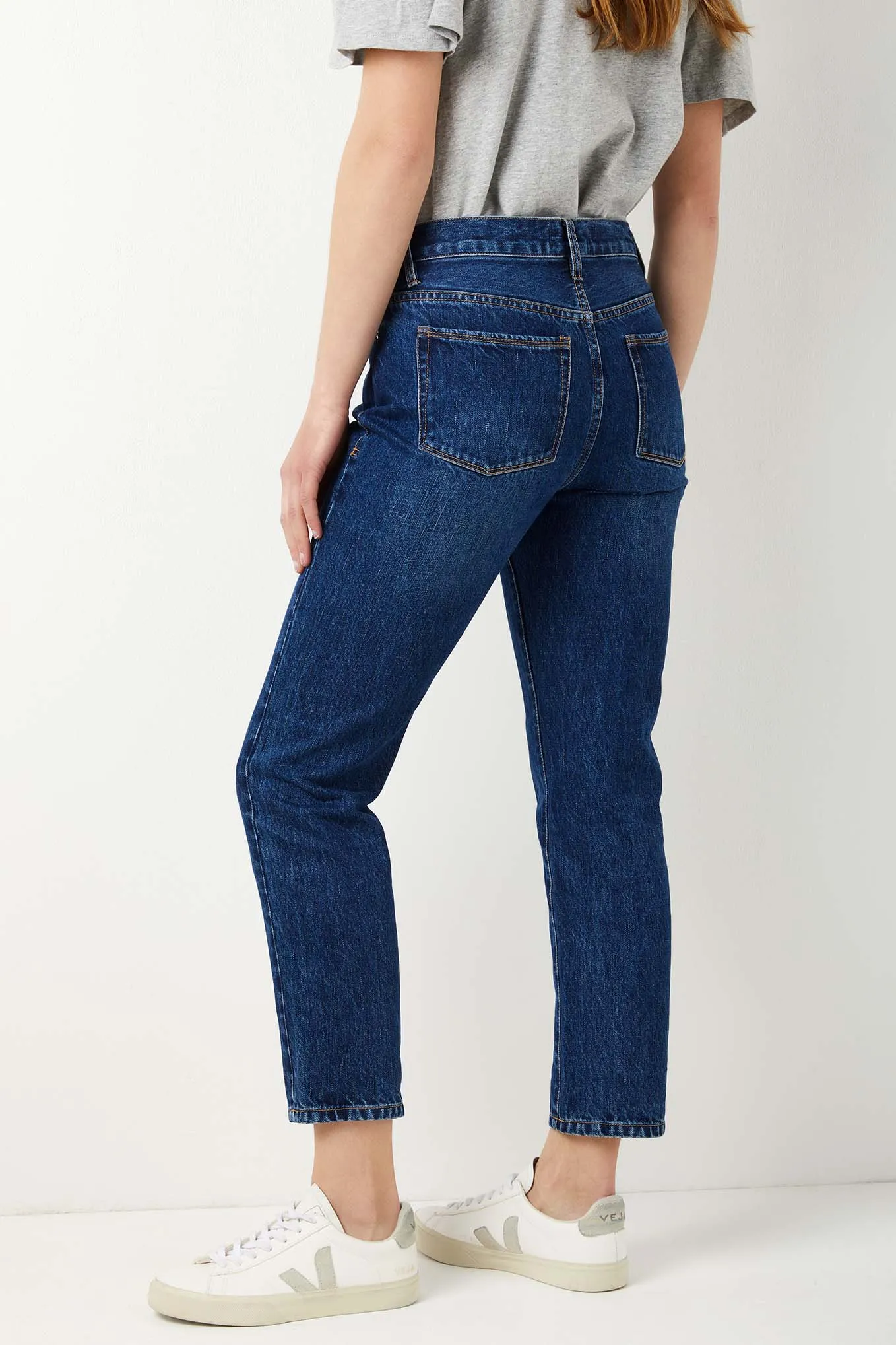 Sandie Slim Boyfriend Jeans - Rinse Denim - Regular