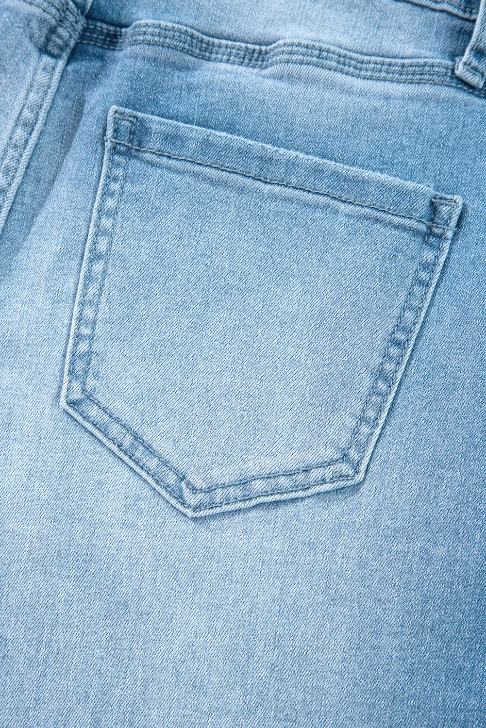 Shift Slit Straight Jeans by High
