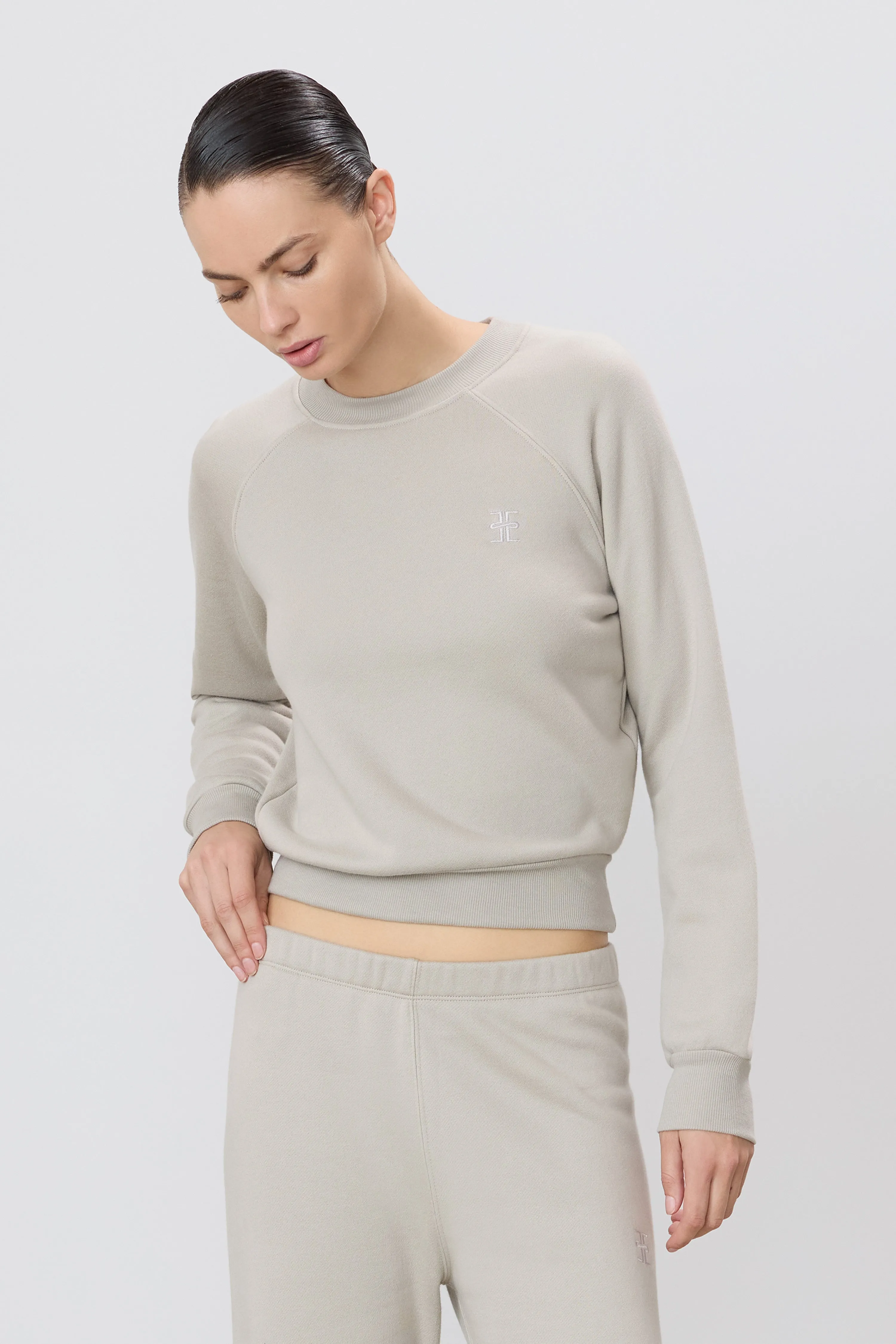Shrunken Raglan Sweatshirt