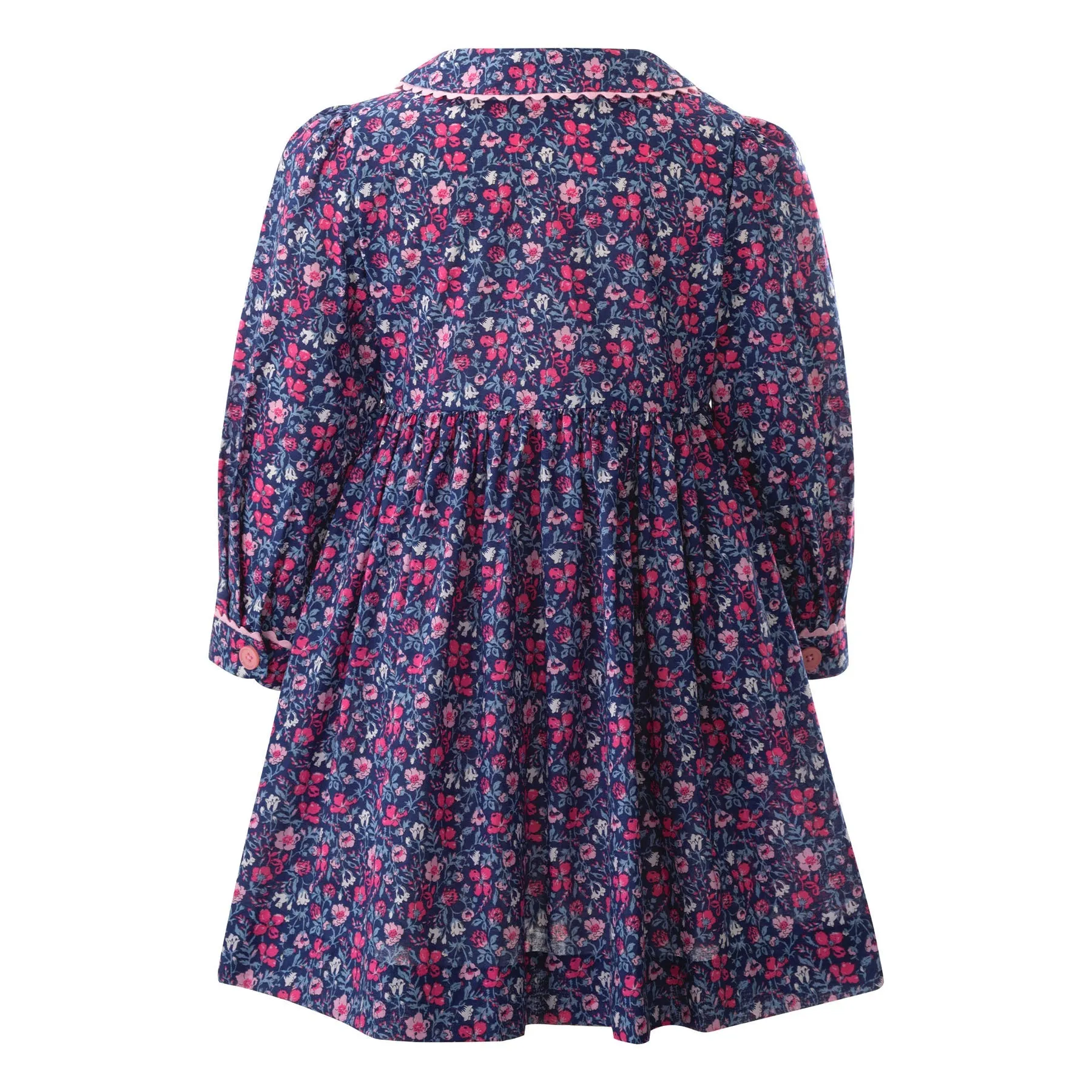 Snowdrop Floral Button Front Dress