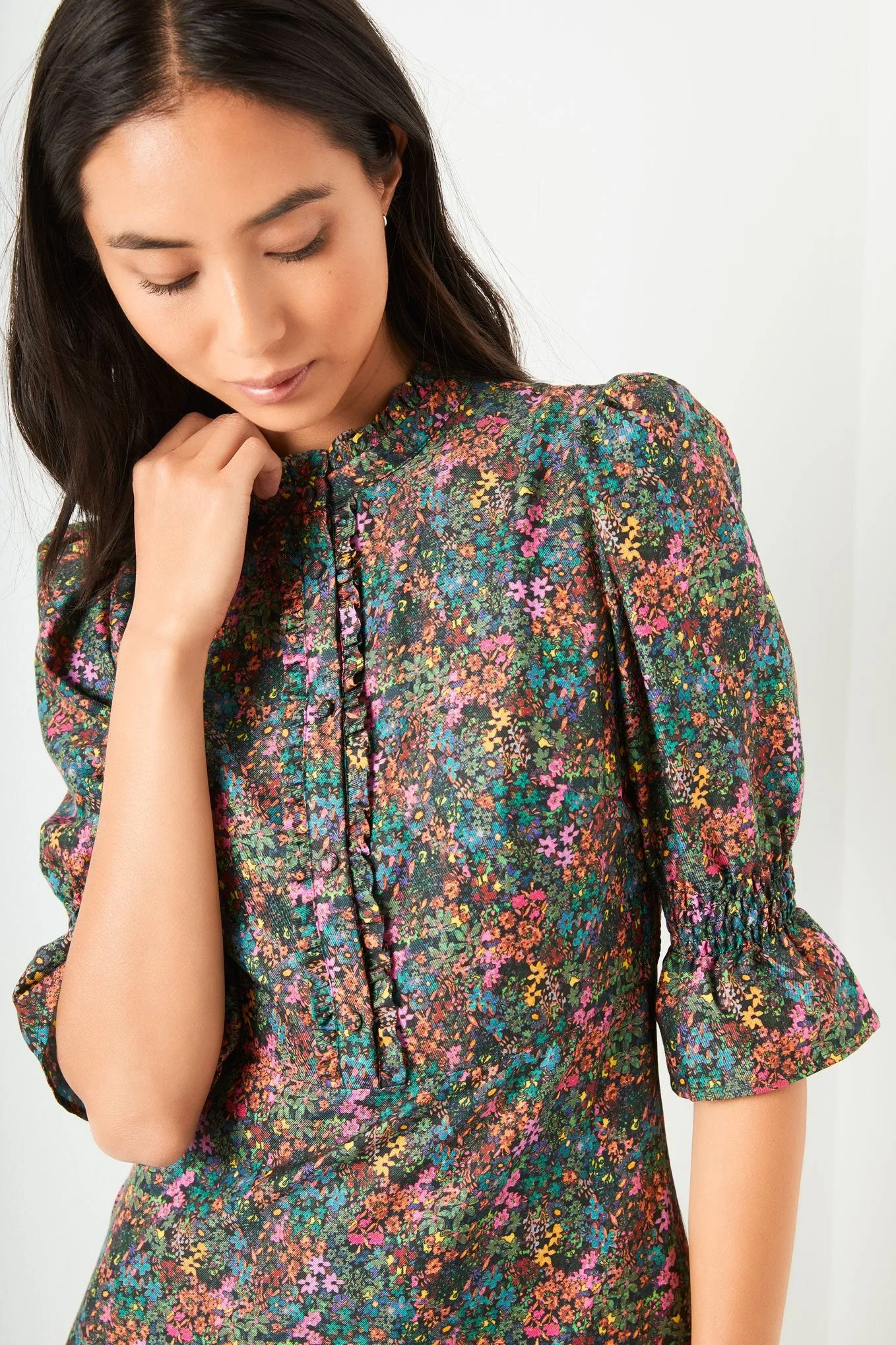 Sophie Dress - Dark Ditsy