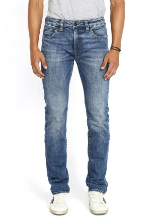 Straight Six Men's Jeans in Sanded Blue - BM22607