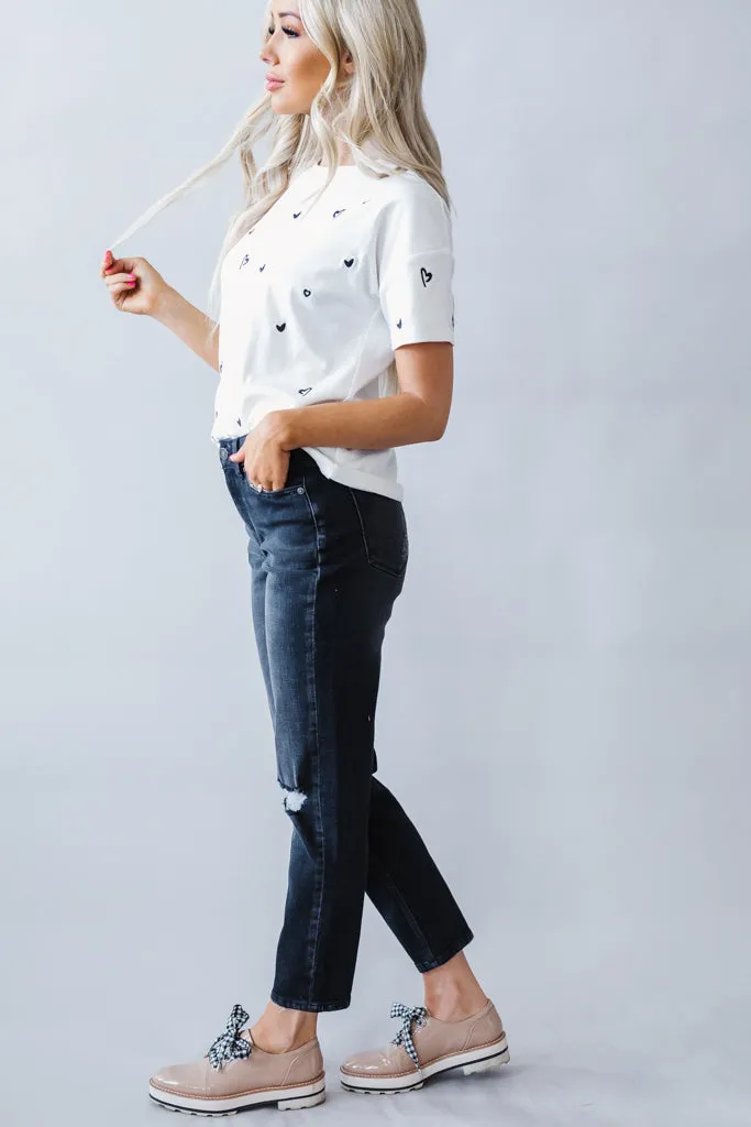 Take A Chance Kancan Mom Jeans