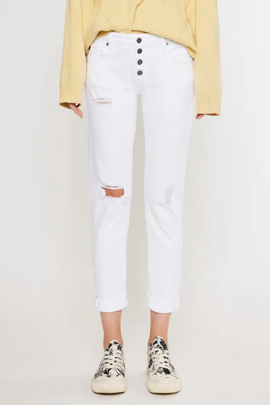 Tali Mid Rise Boyfriend Jeans