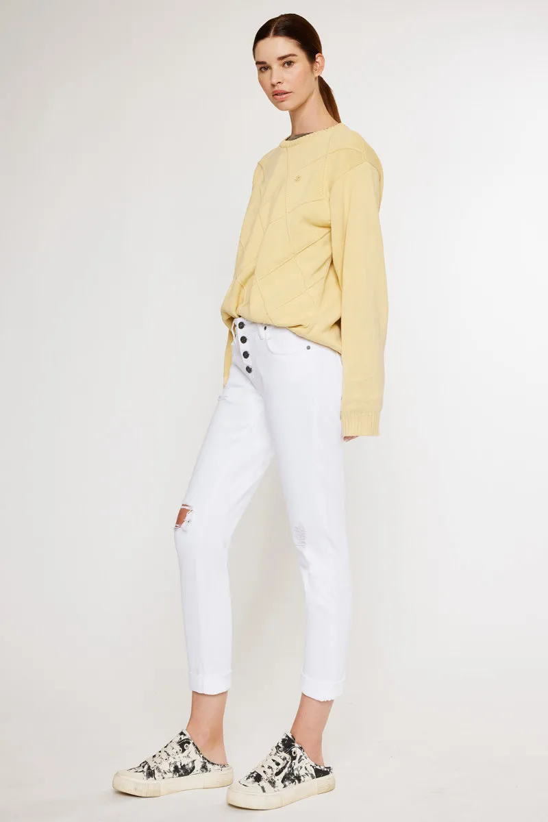 Tali Mid Rise Boyfriend Jeans