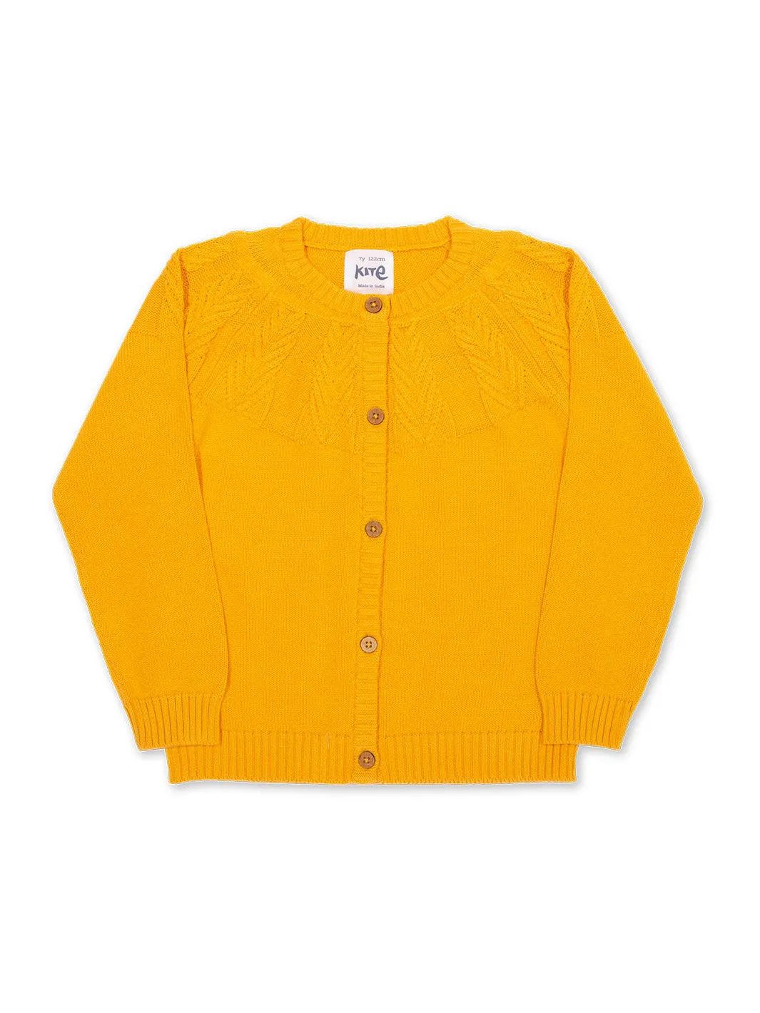 Together cardi yellow