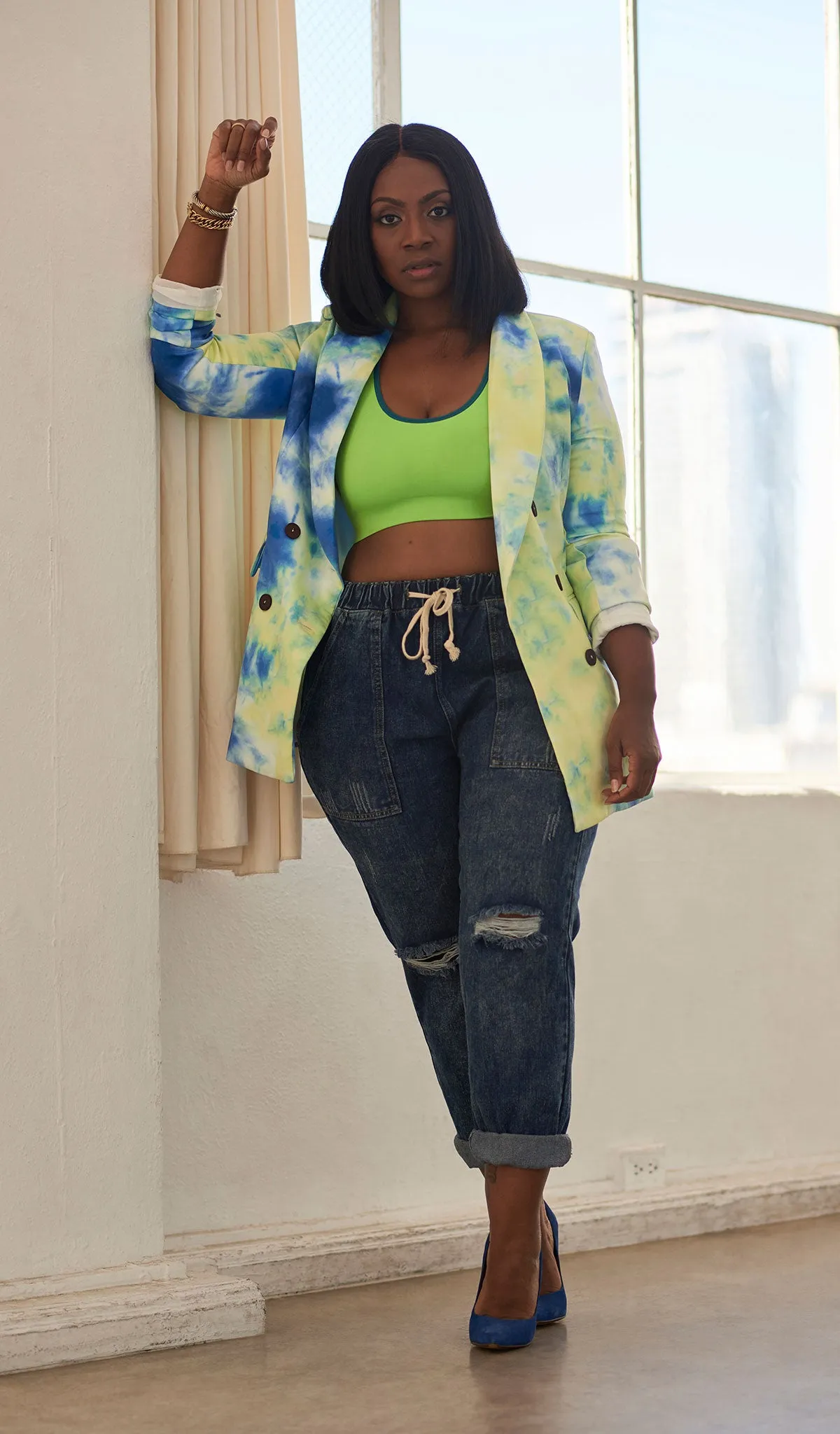 Tomboy | Distressed Boyfriend Denim