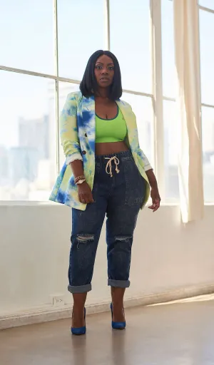 Tomboy | Distressed Boyfriend Denim