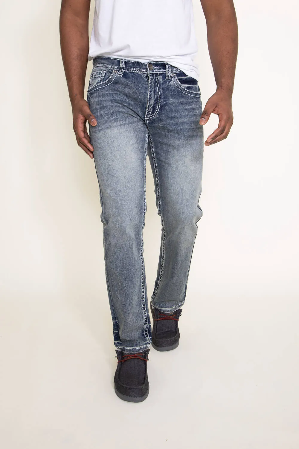 True Luck Kyle Straight Jeans for Men | TL21010407