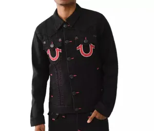 True Religion Jimmy Jacket Super T Black Rinse 108532