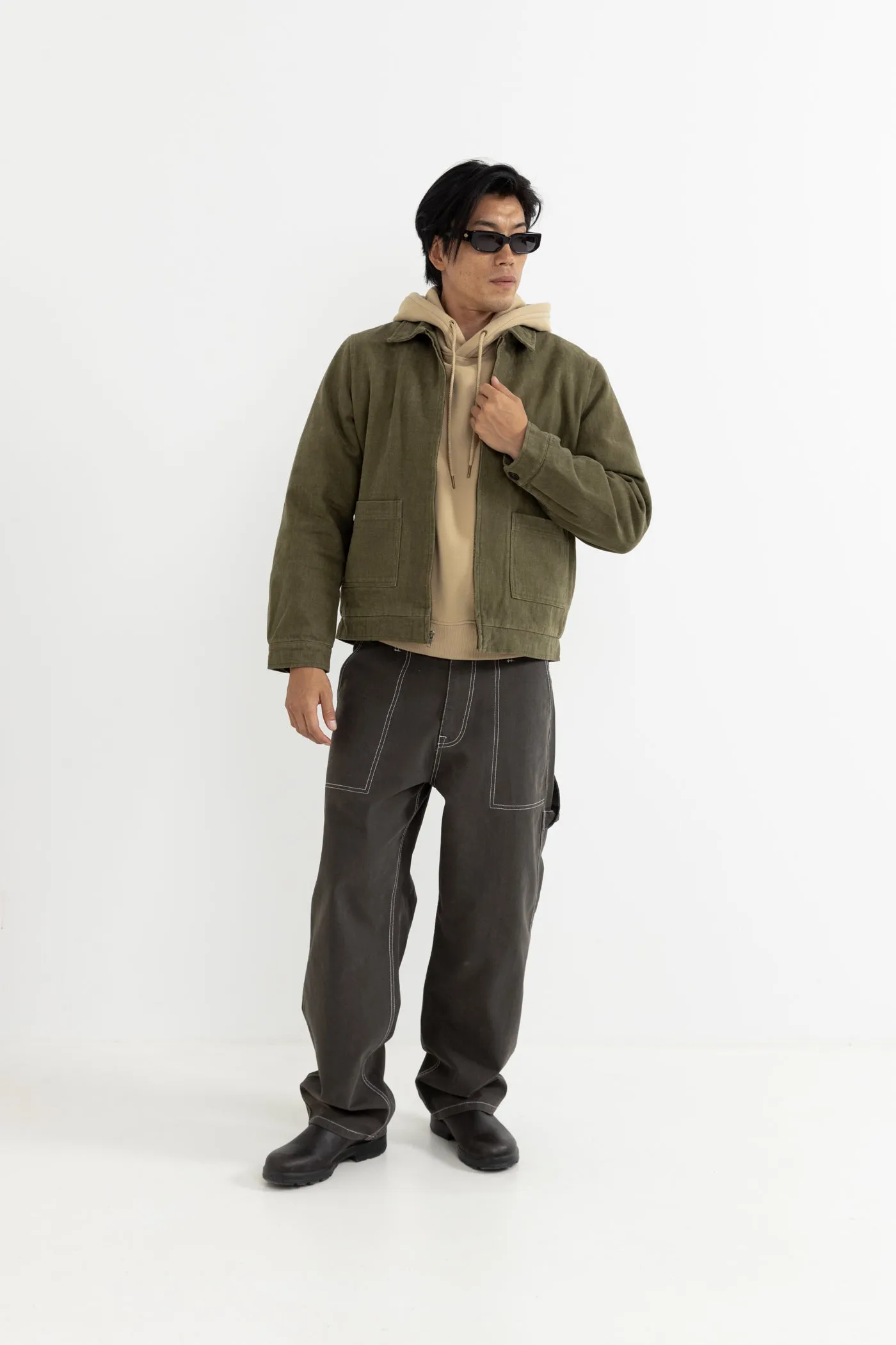 Twill Duty Jacket Olive