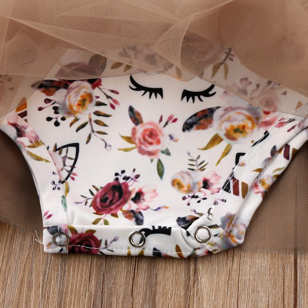 Unicorn Floral Tulle Dress