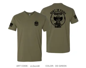 United States Marshals Comfort Unisex Cotton SS Tee - cLGwmM